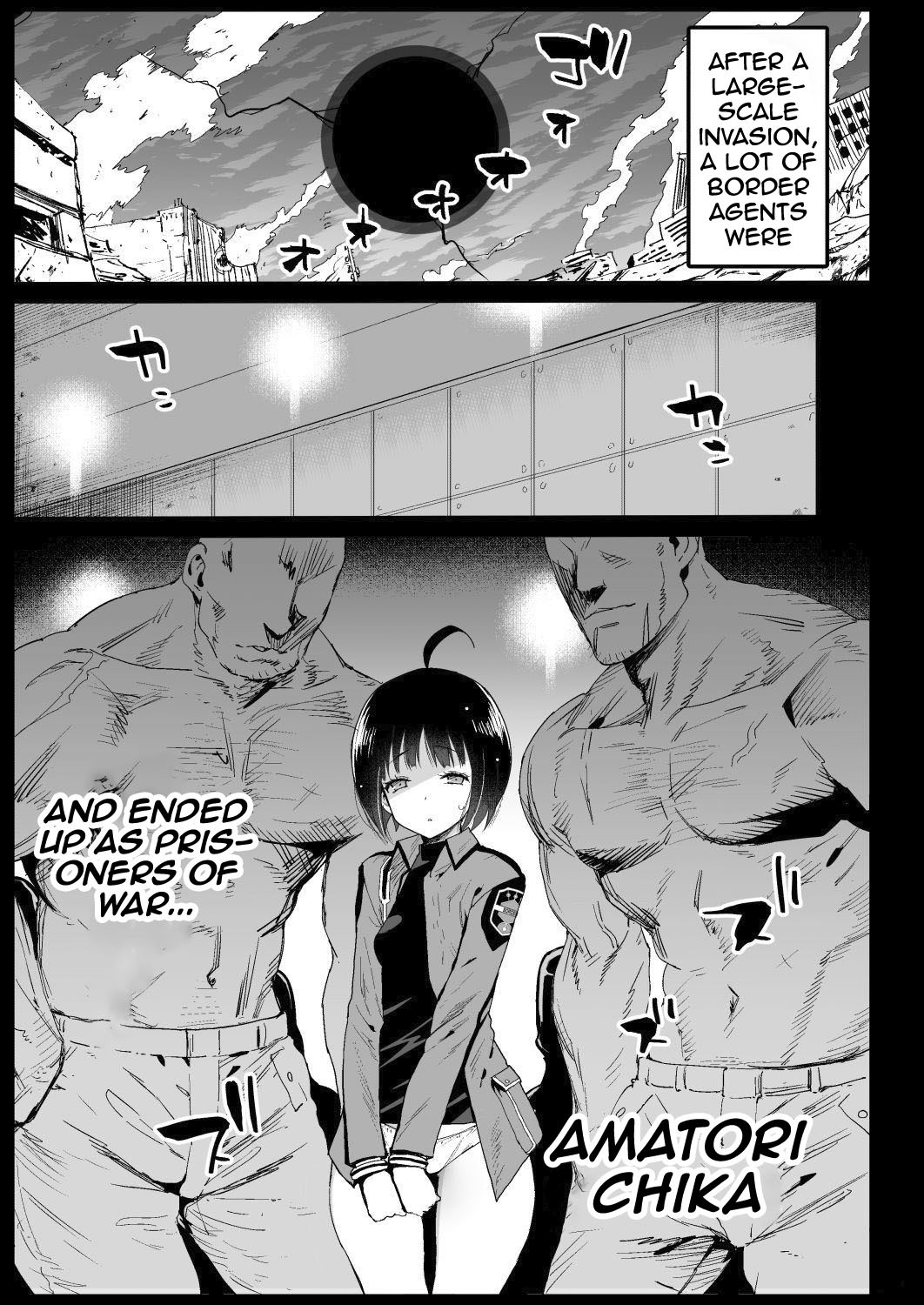 Hentai Manga Comic-World Trigger Border Rape File 2 - Chika Amatori Is Going To Get Raped By Some Bad Men!-v22m-Read-4